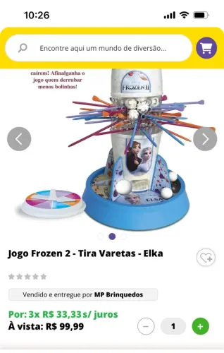 Kit Pega Varetas + Formas Gesso Frozen