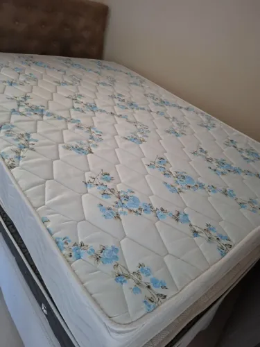 Cama box casal ortopédica