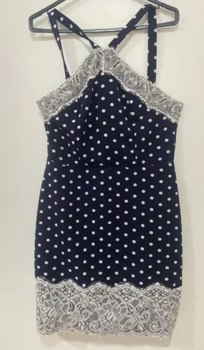 Vestido Poá - Produção tamanho M