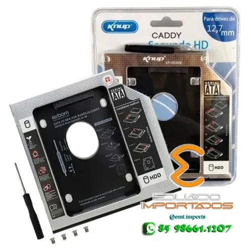 Case Caddy Sata 2.5 12.7mm KP-HD009