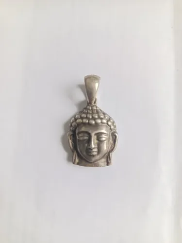 Pingente Prata Pura Buddha Buda