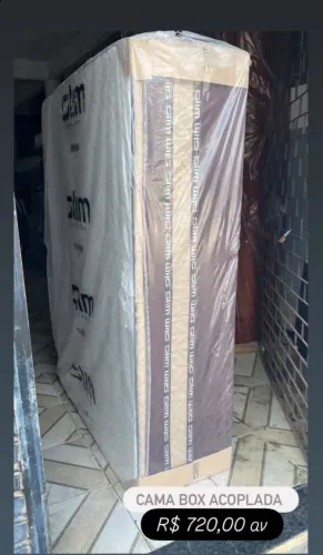 Cama casal alta acoplada 12 cm