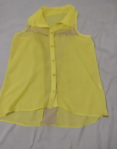 Blusa Regata Amarela