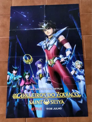 Pôster Os Cavaleiros do Zodíaco - Saint Seiya Netflix