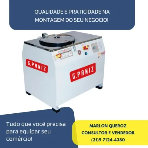 Amassadeira Rápida G.Paniz 15KG 220v Nova