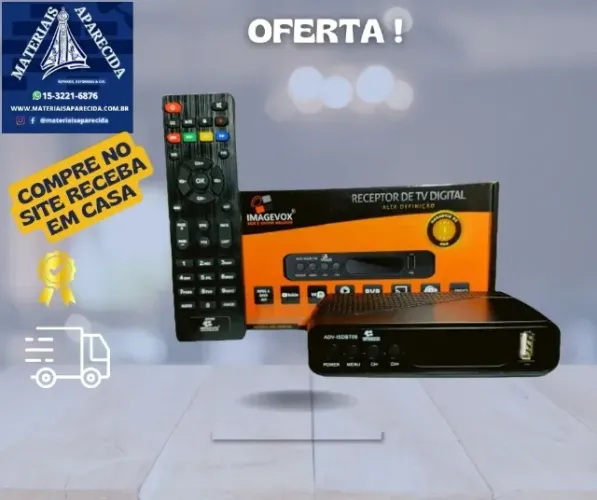 Conversor TV Digital HD Multimidia ImageVox ADV-08
