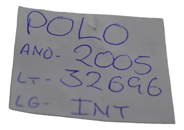Botão Pisca Alerta Painel Volkswagen Polo 2005 Original Preto