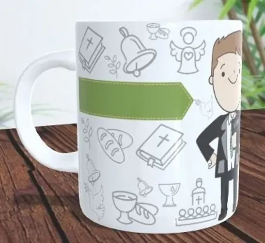 Caneca Personalizada Pastor e Pastora 325ml - Beth Bazar e Personalizados