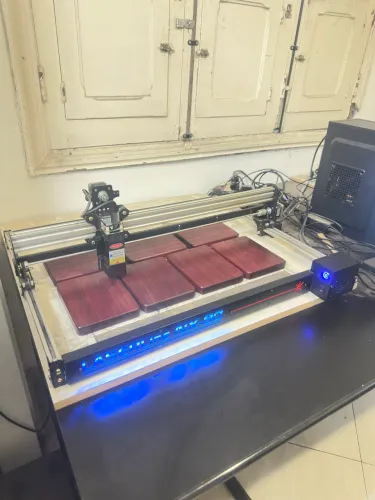 Máquina gravação laser 