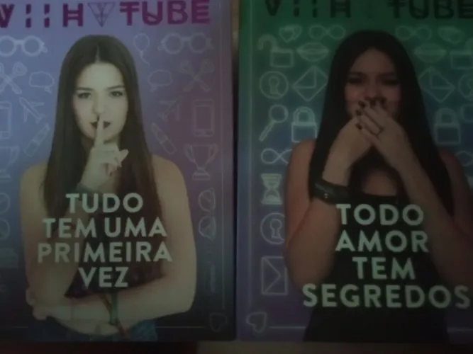 Livros da Vi: Tudo Tem Uma Primeira Vez e Todo Amor Tem Segredos
