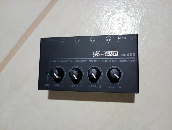 Amplificador 4 canais para retorno 