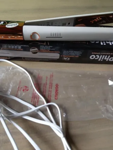 Prancha Philco,placa de Titanium