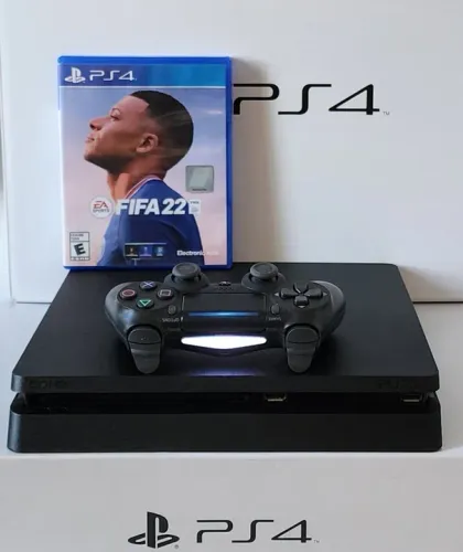 PS4 Slim 1 Tera  c/ GARANTIA.<br>Temos LOJA FÍSICA!!! Promoção da Semana!!!<br>  