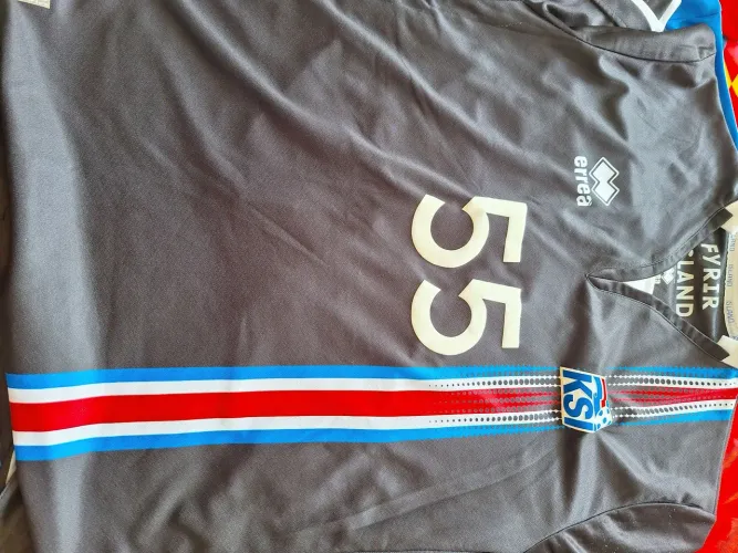 Camisa de Time Islândia 55