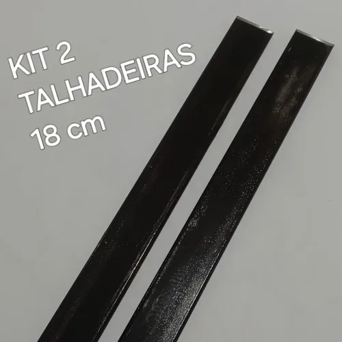 Kit 2 Talhadeiras profissionais 18 cm feita com feixe de mola da Suspensão VW Kombi