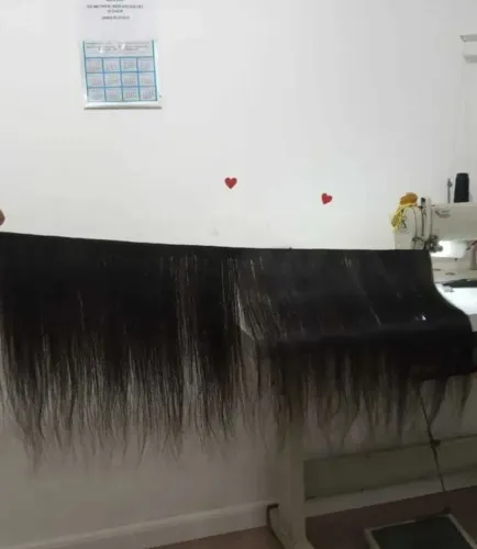 Cabelo humano 200 gramas 