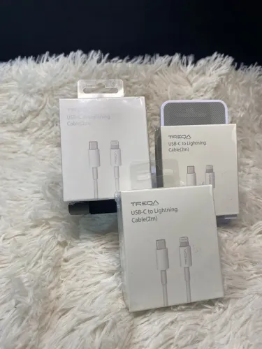 Cabo USB-C para Lightning 1 ou 2 Metros - TREQA