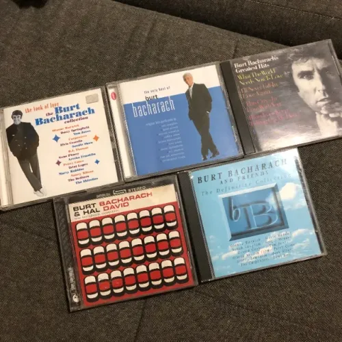 Lote Coleção 5 Cds Burt Bacharach / Confira