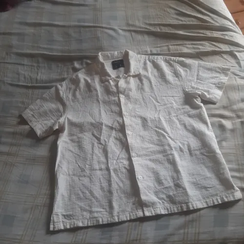 Camisa boxy blue Steel M