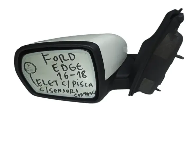 Retrovisor Esq Ford Edge 2016/2018 Elétrico C/pisca C/sensor