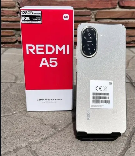 Smartphone Prático | Android Moderno | Redmi A5 - 128Gb/4Ram
