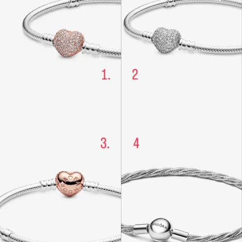 PANDORA PULSEIRAS COM CAIXA E SACOLA PRESENTE ORIGINAL 