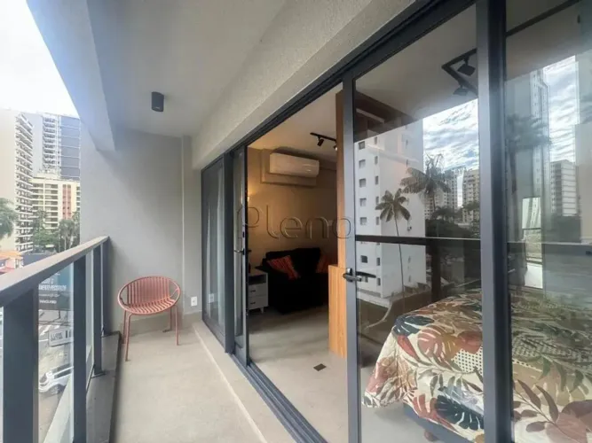 Apartamento à venda e para alugar em Campinas, Cambuí, com 1 suíte, com 39 m², MM536