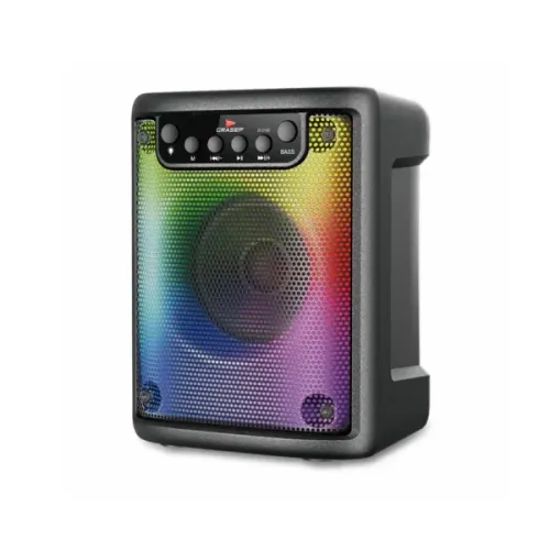 Caixa de Som Bluetooth Grasep D-3142 10W - WZetta