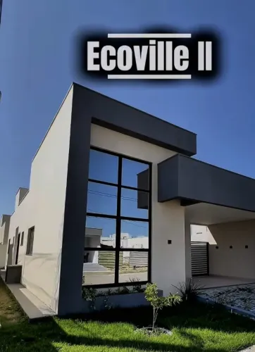 Casa Térrea 3/4 sendo 1 suíte no Residencial Ecoville 2 de 120 m², 2 vagas por 469.000