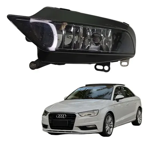 Farol Milha Auxiliar Audi A3 2013 2016 Esquerdo Original Branco