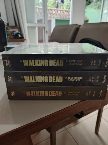 DVDs the walking dead 1° a 3° temporadas completas