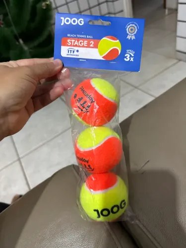 Bola de Beach Tennis Joog Stage 2 ITF - 3 unidades