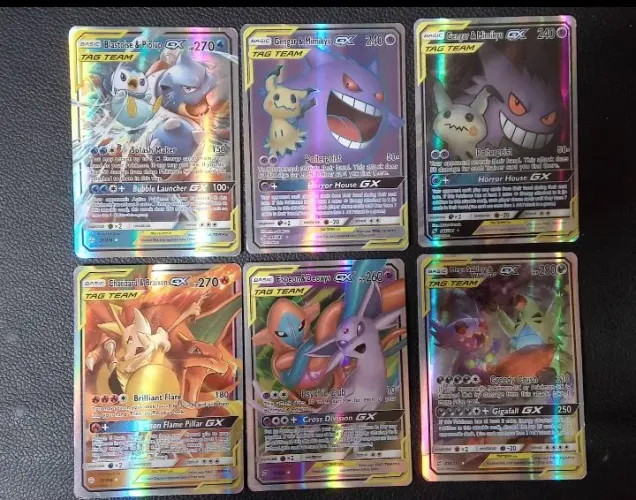 Cartas Pokémon GX