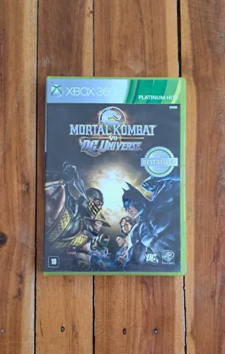 Jogo Xbox 360: Mortal Kombat Vs DC Universe (Original)