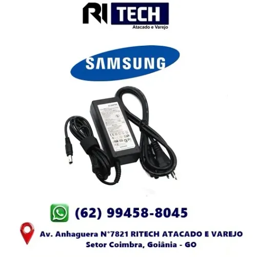 Fonte Carregador Notebook Samsung NP270 RV411 RV415 RV419 RF511 RV420 19V 3.16A