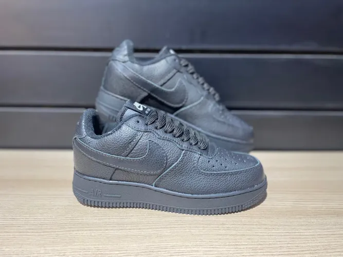 Air Force Couro Preto