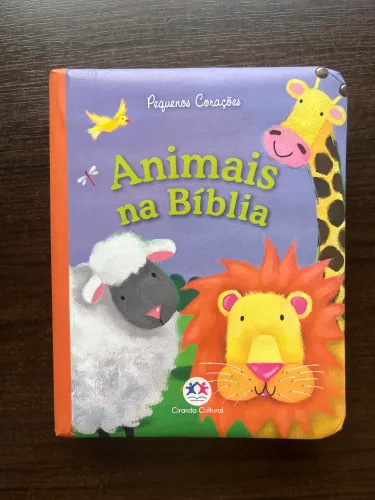 Livro Infantil Animais na Bíblia 