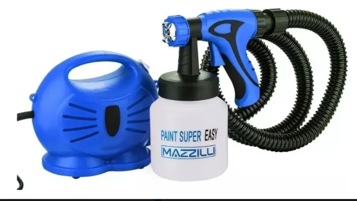 Compressor De Ar Com Kit Completo De Pintura - Portátil