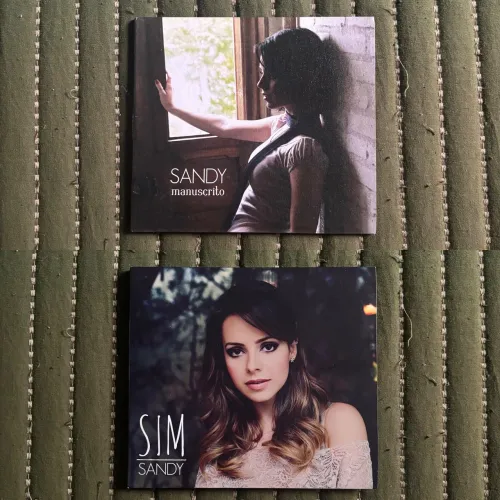 CDs Sandy Manuscrito e Sim
