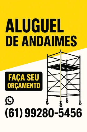 Locação de andaimes tubular 