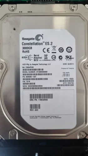Hd seagate 3tb sas 7.2k