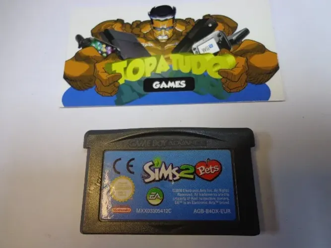 Jogo Sims 2 Pets Game Boy Advance Original