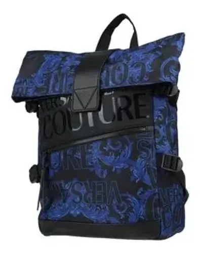 mochila versace azul nylon