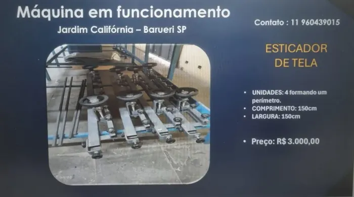 Esticado de Tela