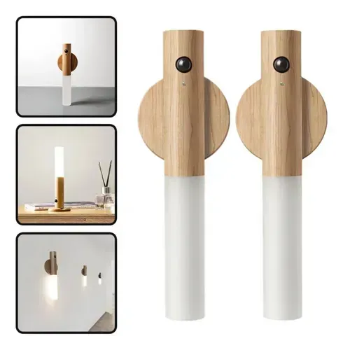 KIT 2 LUMINÁRIAS LED C/ SENSOR DE PRESENÇA