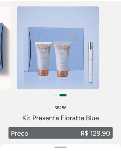 Kit Floratta Blue - Boticário  - Novo
