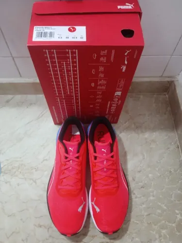 Tênis Puma Electrify Nitro 3 Masculino Importado Original Novo Vermelho 42