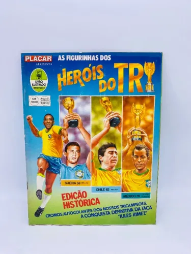 Álbum Heróis Do Tri Edição Histórica - Completo
