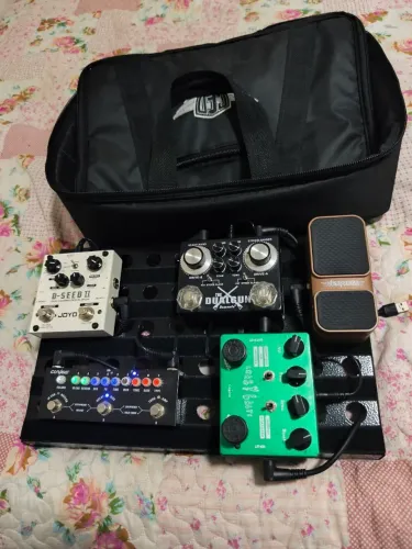 Set de pedais ainda na caixa!