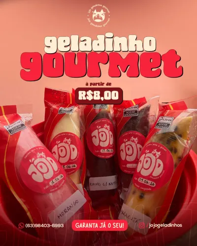 Geladinhos Gourmet